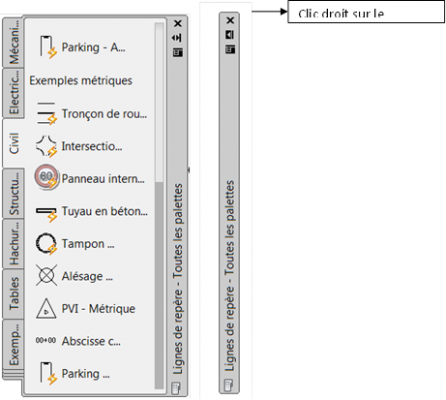 AutoCAD : créer des palettes d'outils