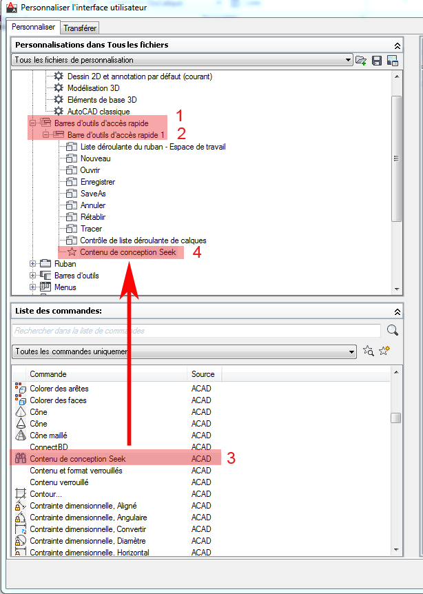 Suppression des objets AEC d’un fichier DWG