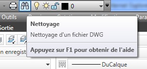 autocad nettoyer fichiers 