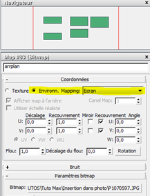 Tutoriel 3DS Max insertion d'un objet