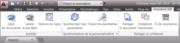 Nouveautés Autocad 2014