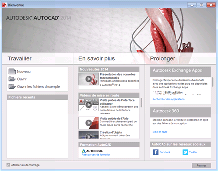 Nouveautés Autocad 2014