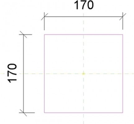 famille Revit : luminaire encastré