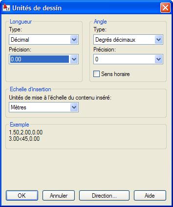 Autocad Insertion de bloc et problème d'unité