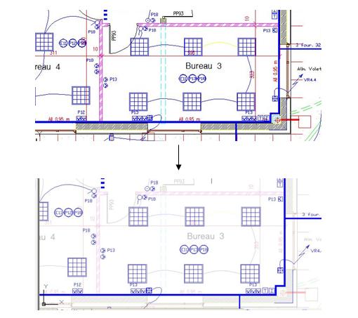 autocad isoler calques