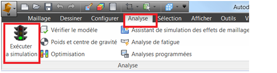 Visualiser les erreurs pendant un calcul Simulation Mechanical