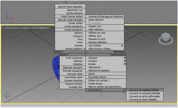 objet 3D optimisé sur Revit