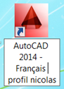 démarrer AutoCAD avec un profil personnalisé