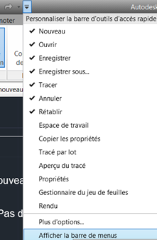 nouveautés d’AutoCAD 2015