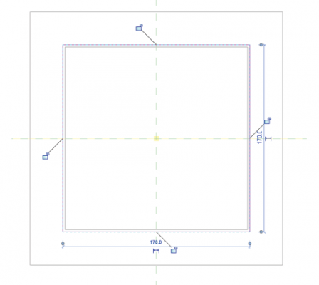 famille Revit : luminaire encastré