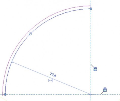 famille Revit : luminaire encastré