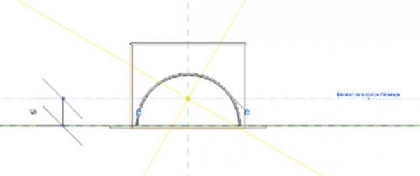 famille Revit : luminaire encastré