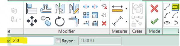 famille Revit : luminaire encastré