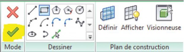 famille Revit : luminaire encastré