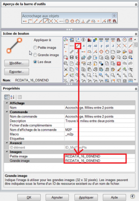 autocad créer une icône personnalisée