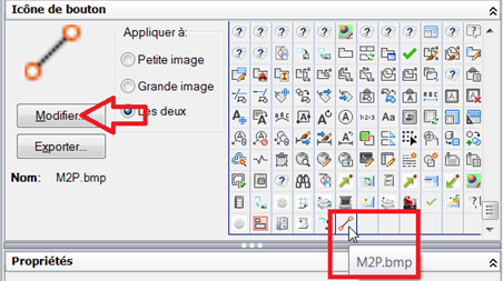 autocad créer une icône personnalisée