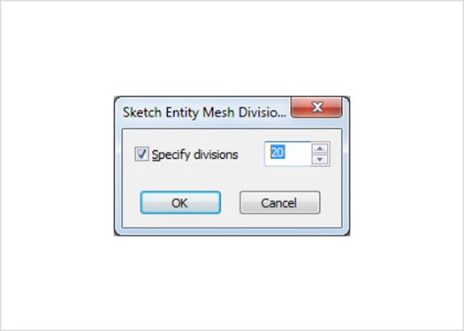 maillage automatique 2D dans Autodesk Simulation Mechanical