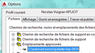 Autocad Charger un programme autolisp