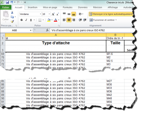 INVENTOR Norme ISO