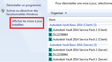 Autodesk Vault 2014 Service Pack 2