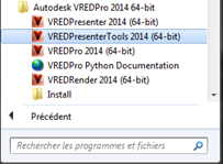 vred presenter tools