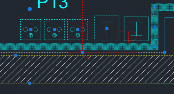 sélection AutoCAD avec effet