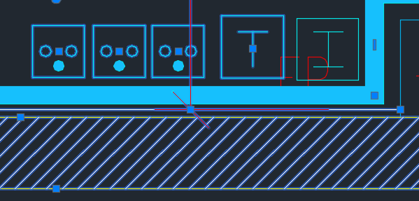 sélection AutoCAD avec effet