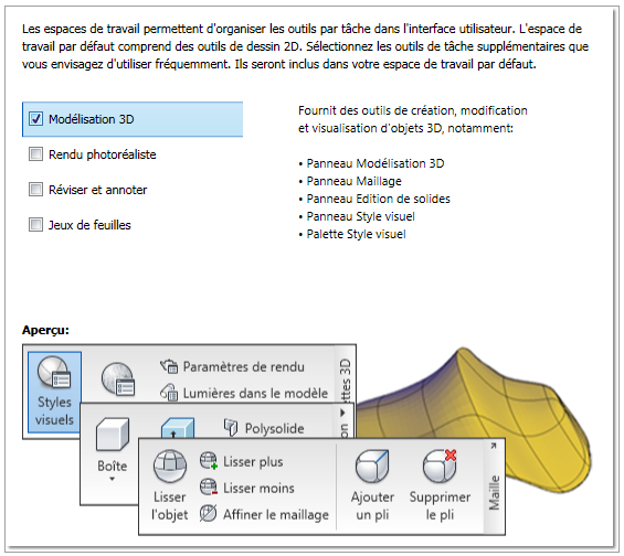 autocad personnalisation