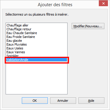 REVIT changer la couleur d'un coude