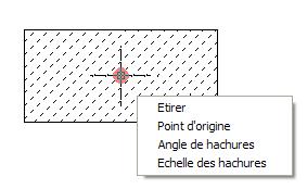 autocad hachures dynamique