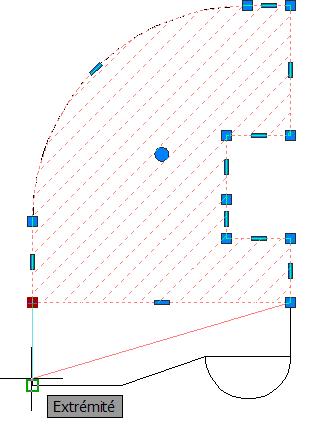 autocad hachures contour