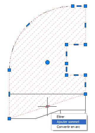 autocad hachures contour