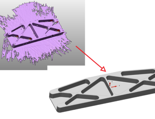 Reverse Engineering dans PowerShape